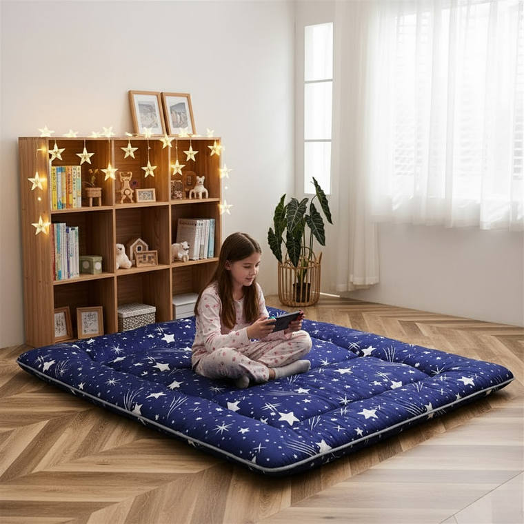 Colchoneta Colchon 2 Metros Esterilla Plegable Poliéster 3