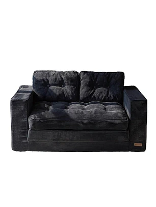 Sofa Cama 2 en 1 Convertible Plegable Espuma Densa (Recondicionado)