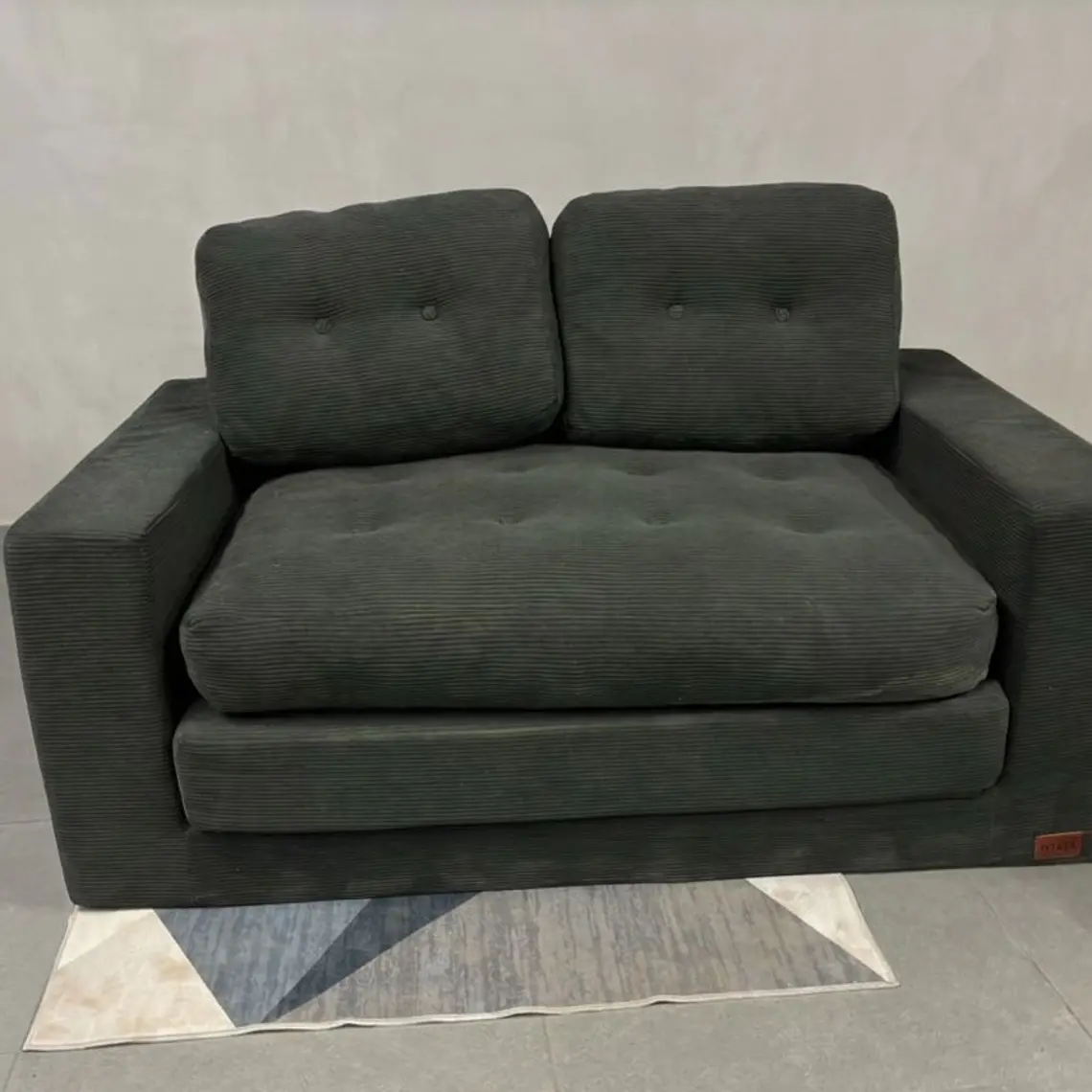 Sofa Cama 2 en 1 Convertible Plegable Espuma Densa (Recondicionado) 6