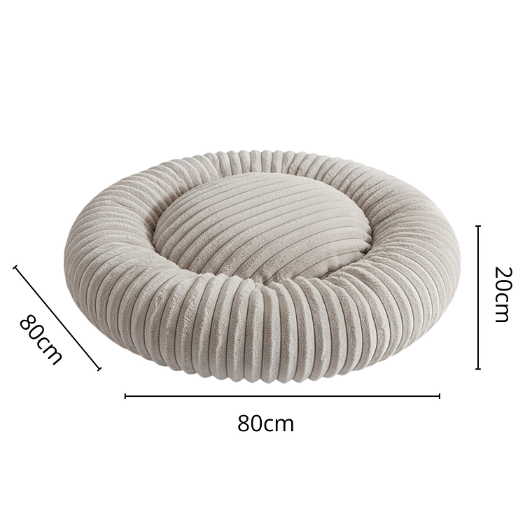 Cama Para Mascotas Cojín Acolchado Y Antideslizante 20cmx80cm 8