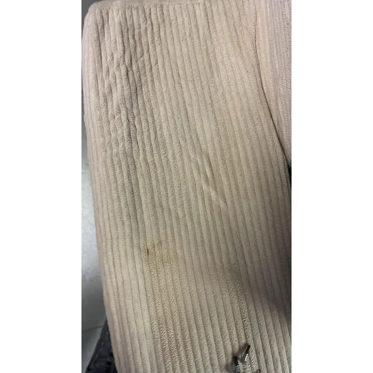 Silla Sofá Cama 155x81cm Puff Plegable Acolchada Hogar Beige (Reacondicionado) 6