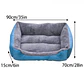 Cama Para Perros Gatos Mascotas 90x70  - Miniatura 4
