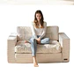 Sofa Cama 2 en 1 Convertible Plegable Espuma Densa - Miniatura 8
