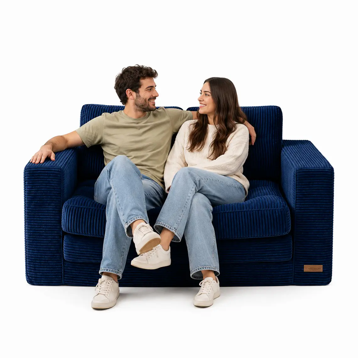 Sofa Cama 2 en 1 Convertible Plegable Espuma Densa 1