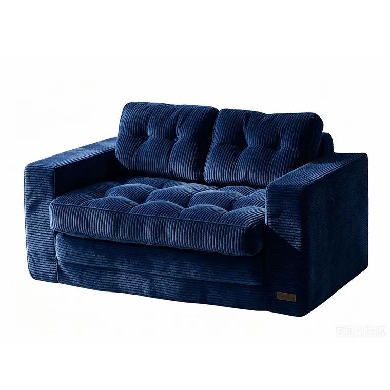 Sofa Cama 2 en 1 Convertible Plegable Espuma Densa 2