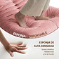 Silla De Piso Soporte Lumbar Sofá Tumbona Para Adultos - Miniatura 3