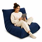 Silla De Piso Soporte Lumbar Sofá Tumbona Para Adultos - Miniatura 2