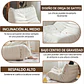 Silla De Piso Soporte Lumbar Sofá Tumbona Para Adultos - Miniatura 3