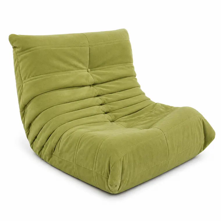 Silla De Piso Soporte Lumbar Sofá Tumbona Para Adultos 1