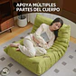 Silla De Piso Soporte Lumbar Sofá Tumbona Para Adultos - Miniatura 2
