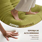 Silla De Piso Soporte Lumbar Sofá Tumbona Para Adultos - Miniatura 3