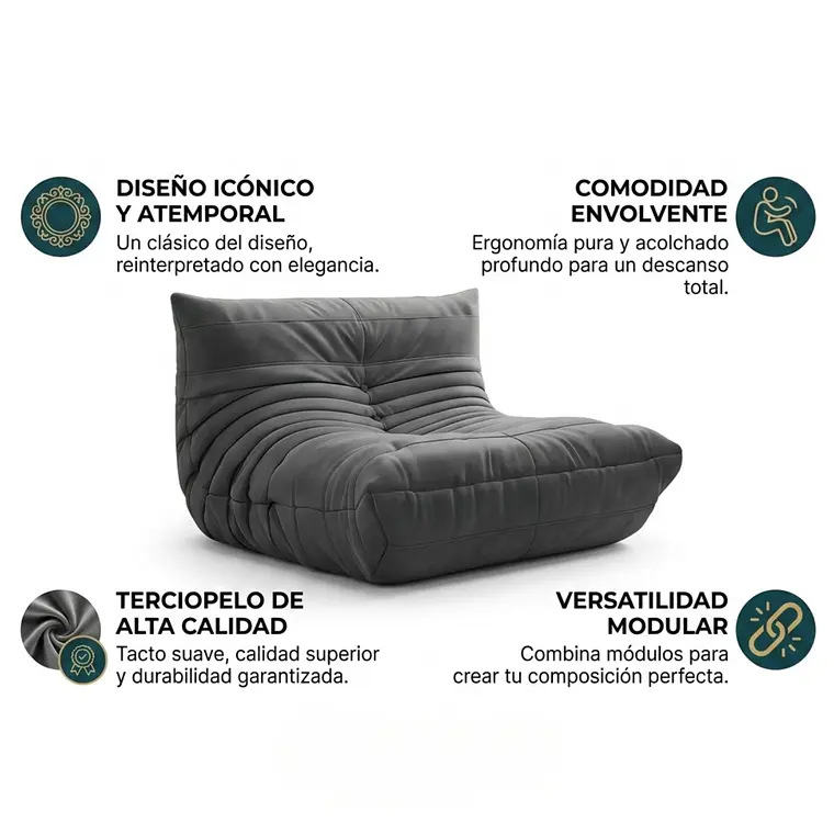 Silla De Piso Soporte Lumbar Sofá Tumbona Para Adultos 3