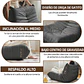 Silla De Piso Soporte Lumbar Sofá Tumbona Para Adultos - Miniatura 4