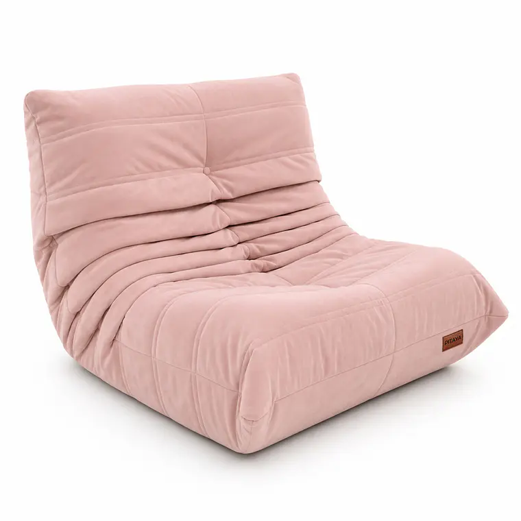 Sofá Puff Individual Tipo Togo Sillón Ergonómico 97x75cm 1
