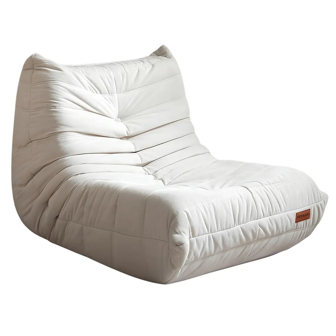 Sofá Puff Individual Tipo Togo Sillón Ergonómico 97x75cm 1