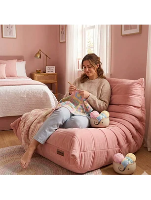 Silla De Piso Soporte Lumbar Sofá Tumbona Para Adultos