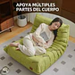 Sofá Puff Individual Tipo Togo Sillón Ergonómico 97x75cm - Miniatura 4