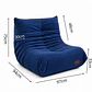 Sofá Puff Individual Tipo Togo Sillón Ergonómico 97x75cm - Miniatura 4