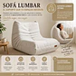 Sofá Puff Individual Tipo Togo Sillón Ergonómico 97x75cm - Miniatura 6