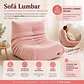 Sofá Puff Individual Tipo Togo Sillón Ergonómico 97x75cm - Miniatura 6