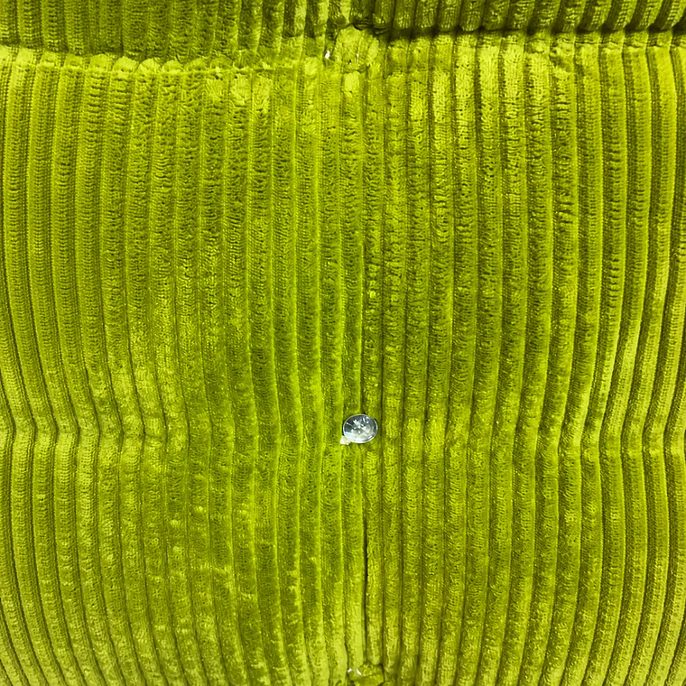 Silla Sofá Cama 155x81cm Puff Plegable Acolchada Hogar Verde (Recondicionado) 5