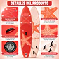 Tabla Paddle Surf Inflable LANME 320CMX83CM - Miniatura 4