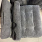 Silla Sofá Cama 187x85cm Puff Plegable Acolchada Hogar Gris (Reacondicionado) - Miniatura 8