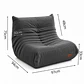 Sofá Puff Individual Tipo Togo Sillón Ergonómico 97x75cm (Reacondicionado) - Miniatura 2