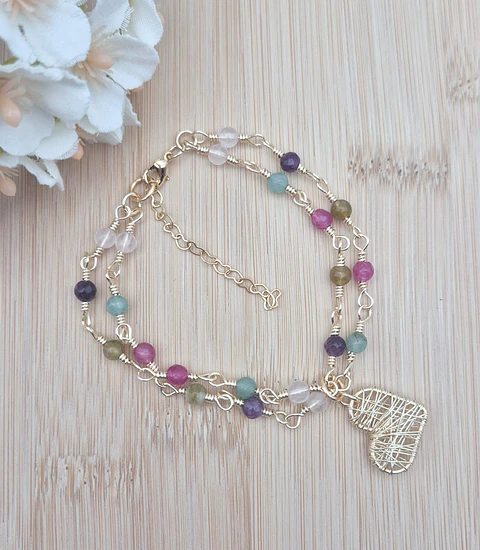 Pulsera Ayelén Corazón