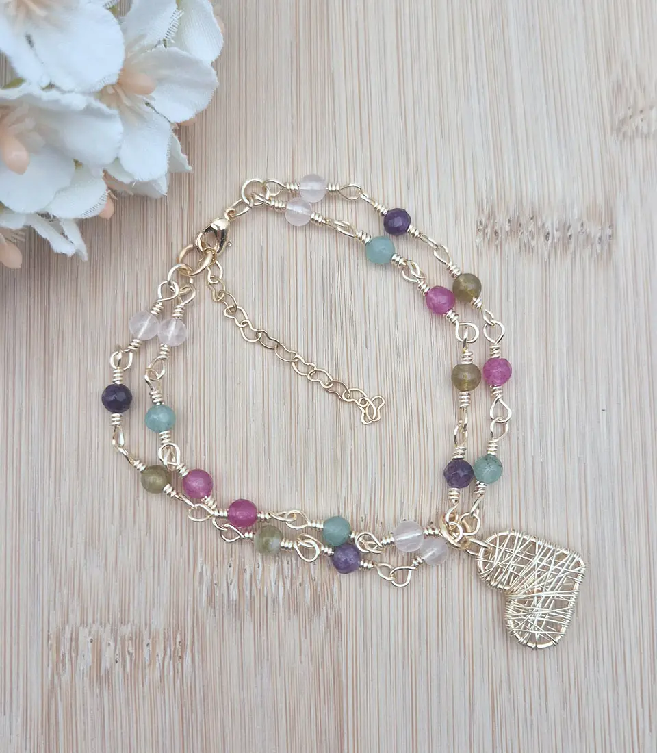 Pulsera Ayelén Corazón 1