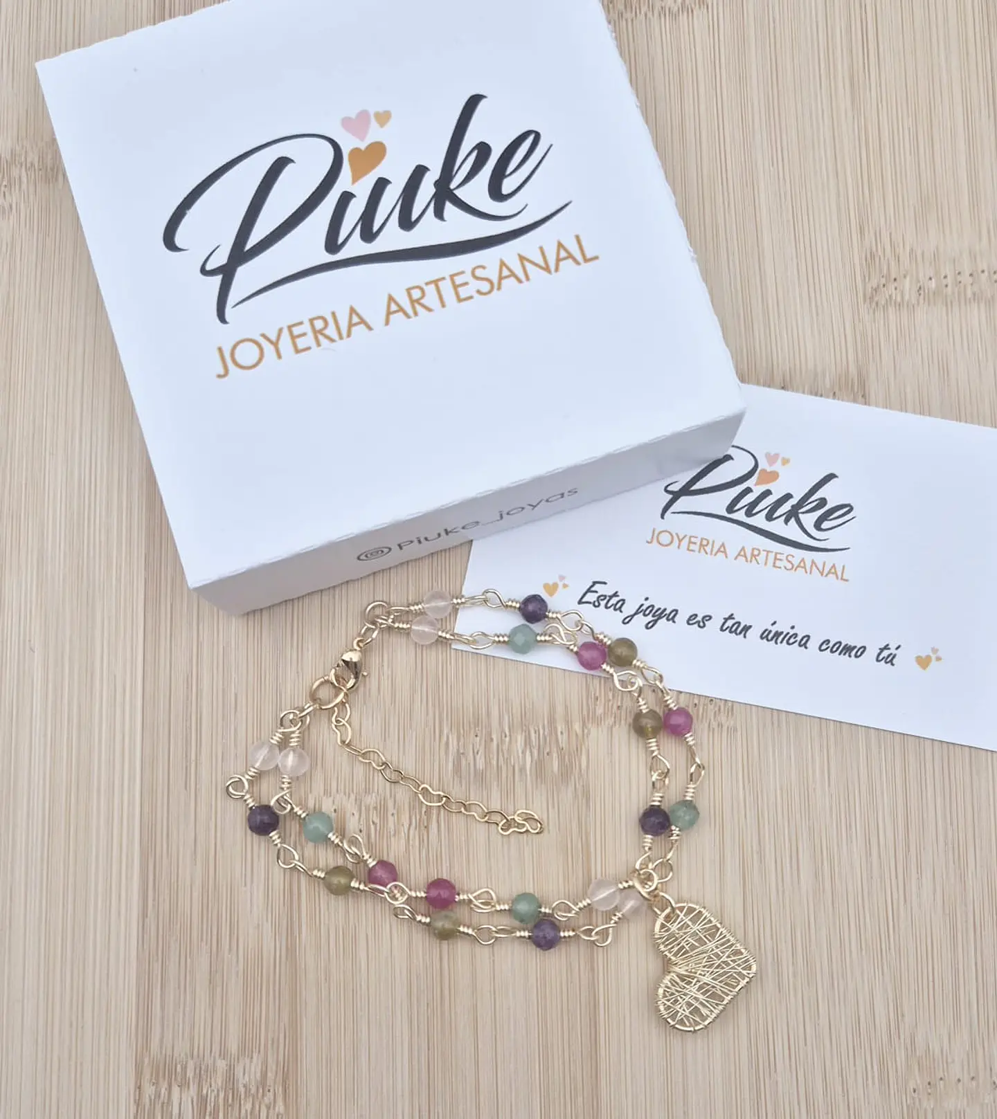 Pulsera Ayelén Corazón 3