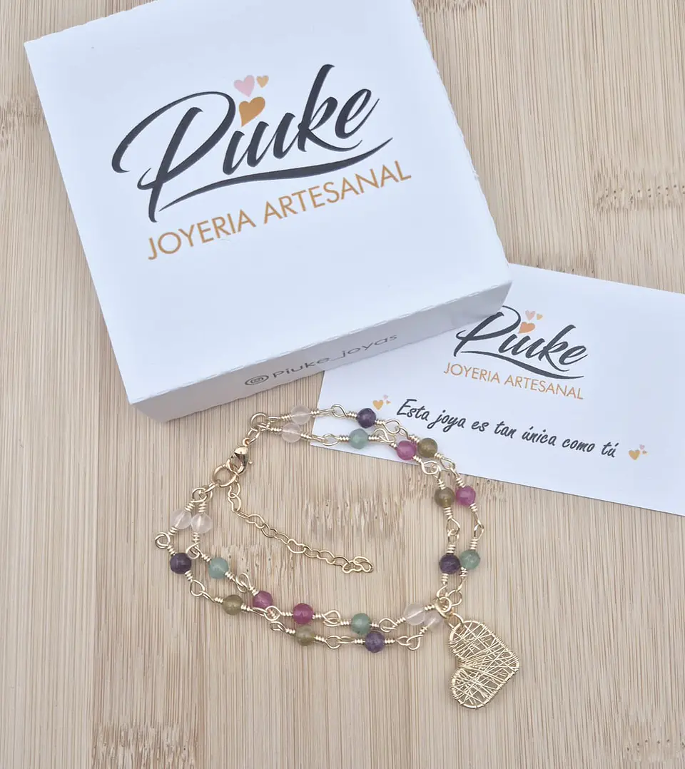 Pulsera Ayelén Corazón 3