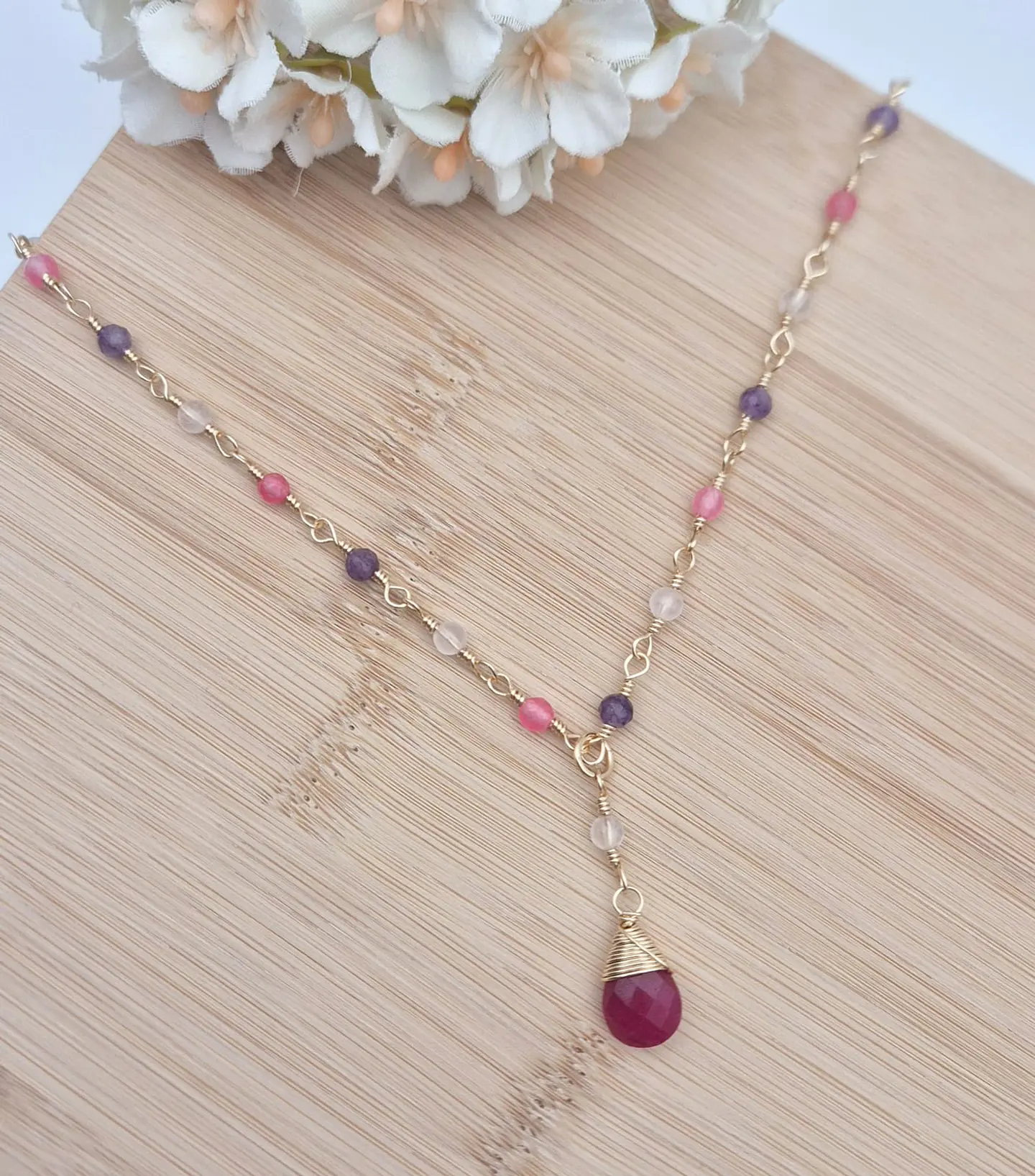 Collar Encanto Rosa 1