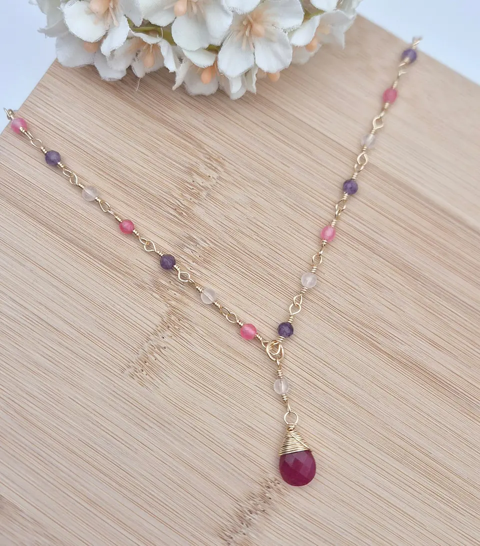 Collar Encanto Rosa 1