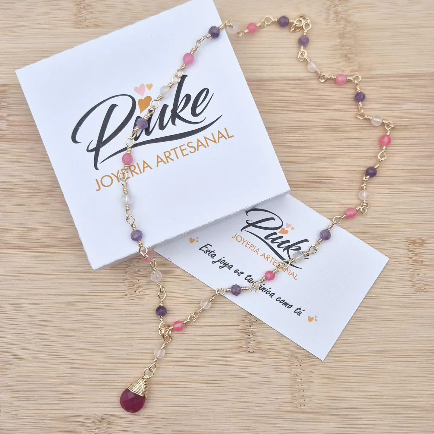 Collar Encanto Rosa 3