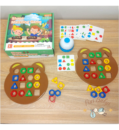 Shape Matching Game - Juego De Mesa Armado De Combinaciones 2