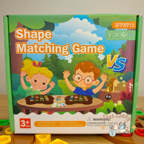 Shape Matching Game - Juego De Mesa Armado De Combinaciones 3