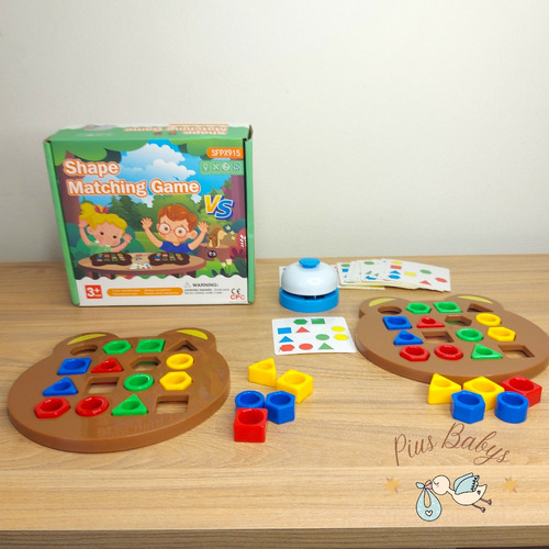 Shape Matching Game - Juego De Mesa Armado De Combinaciones 4