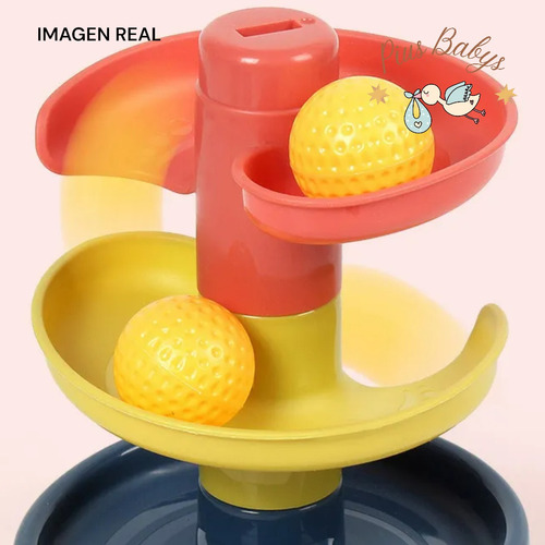 Torre con Pelotas Sensorial Estilo Montessori 4