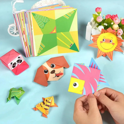 Set de Laminas para hacer 54 Figuras de Papel Estilo Origami 8