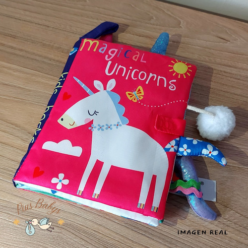 Libro de Tela Sensorial para Estimulación - Montessori 3