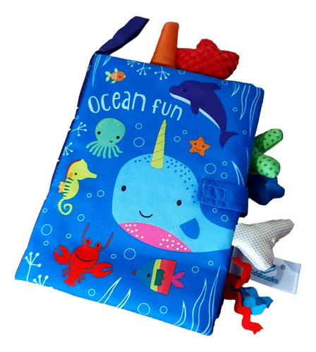 Libro de Tela Sensorial para Estimulación - Montessori 17