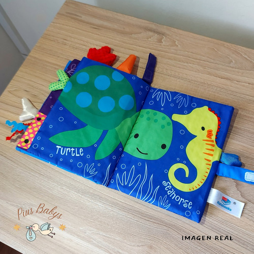 Libro de Tela Sensorial para Estimulación - Montessori 21