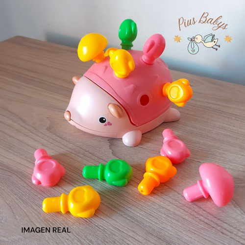 Erizo Multisensorial - Juego de Encaje 4