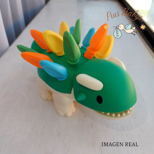 Dinosaurio con Púas Encajables Montessori 5