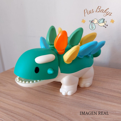 Dinosaurio con Púas Encajables Montessori 6
