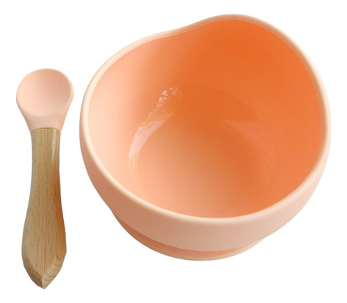 Bowl de Silicona con Cuchara para Bebé 8