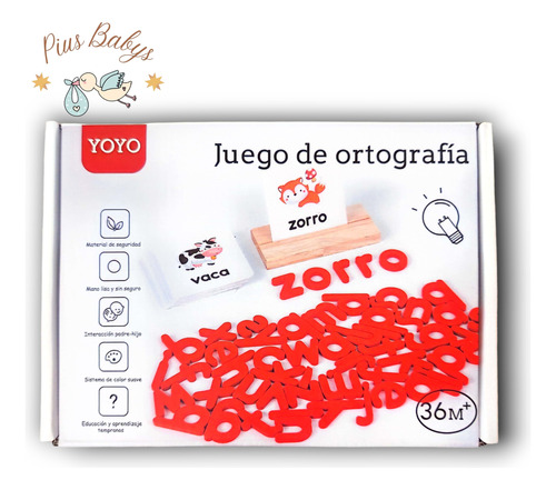 Juego de Ortografía para Niños - Aprende a Escribir y Leer 2