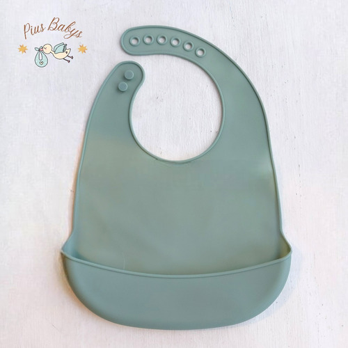 Babero de Silicona Lavables para Bebé con Contenedor 5