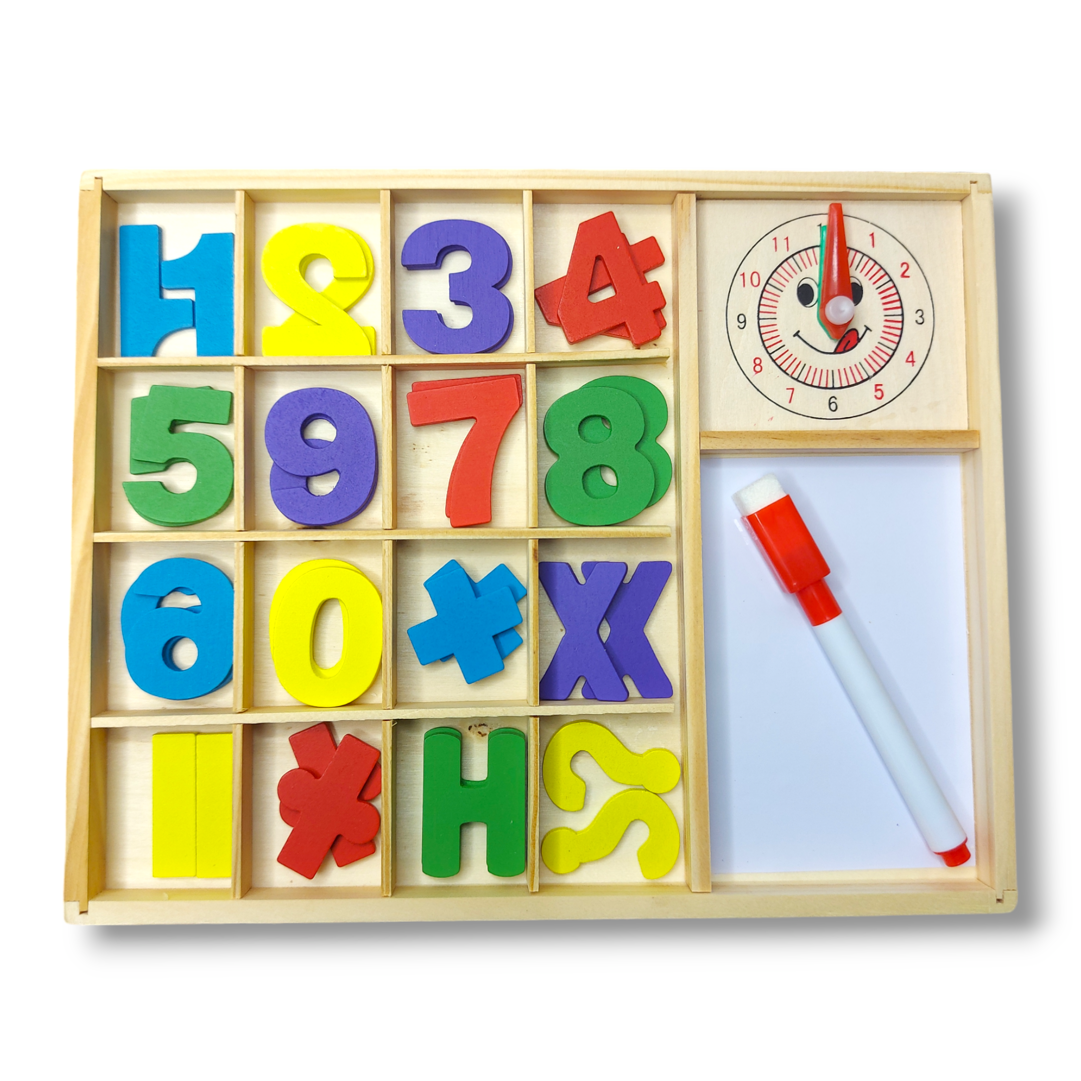 Set Matemáticas Study Box - Piezas de madera 2